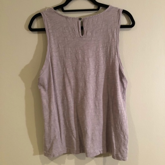 J. Crew // Gray Ruffled Top - Picture 2 of 3